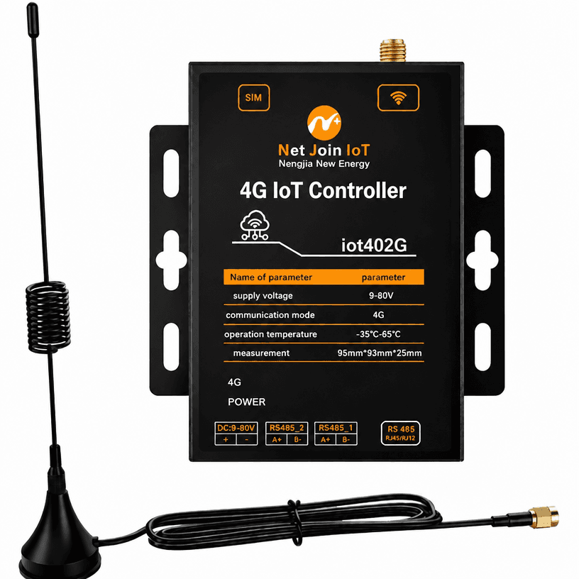 NJ-iot402G 4G Cat.1 Single Lamp Controller product image