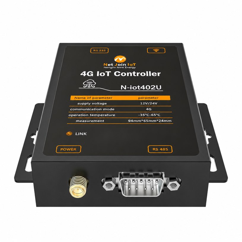 4G Cat.1 Solar Lamp Controller Front view