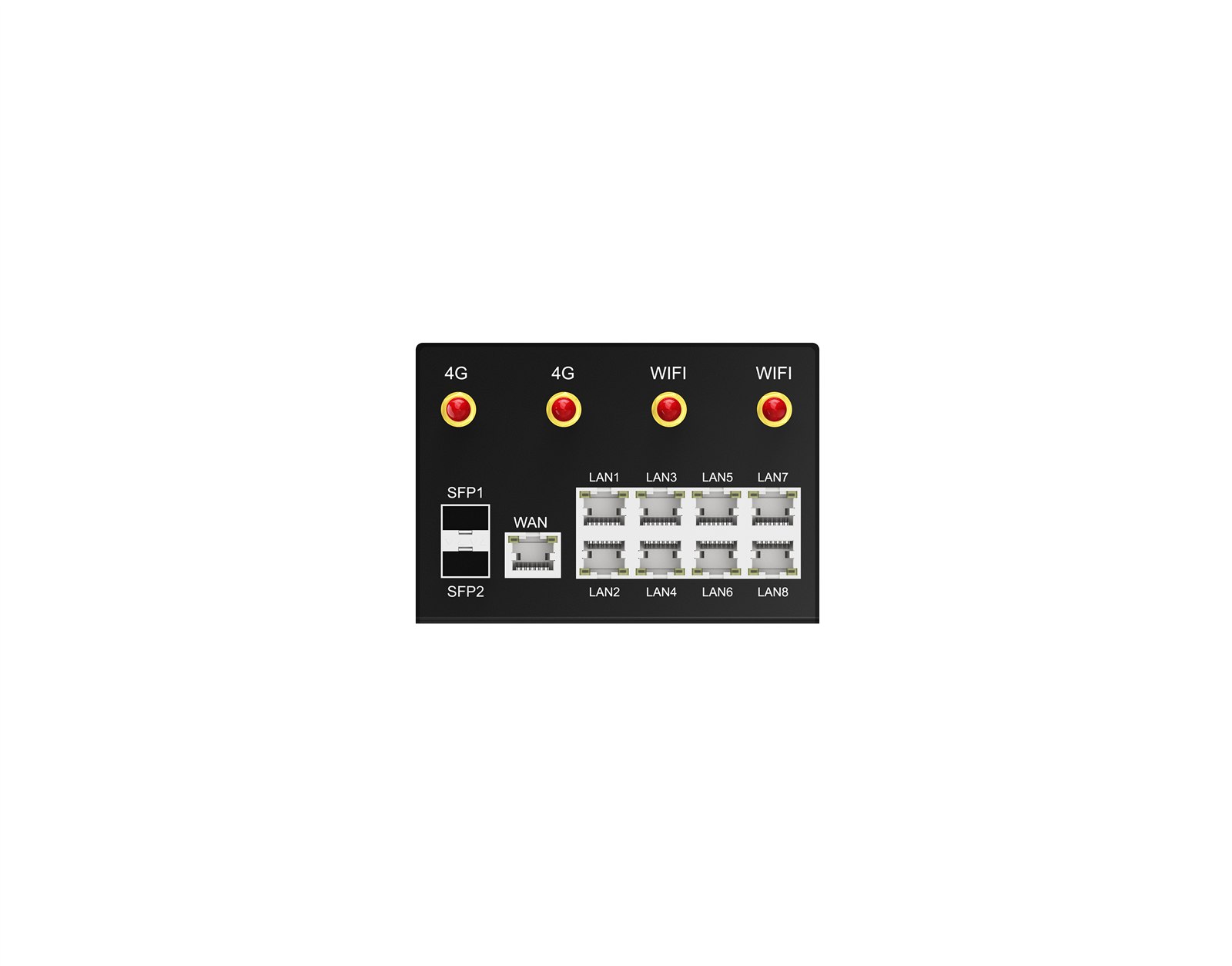 Smart Gateway with Built-in Lamp Control Ports Right view
