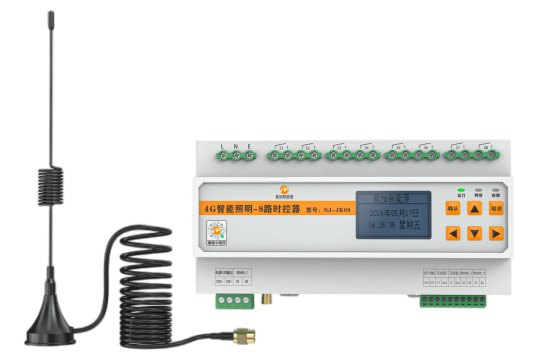 8-Way 4G Lighting Time Controller Main view